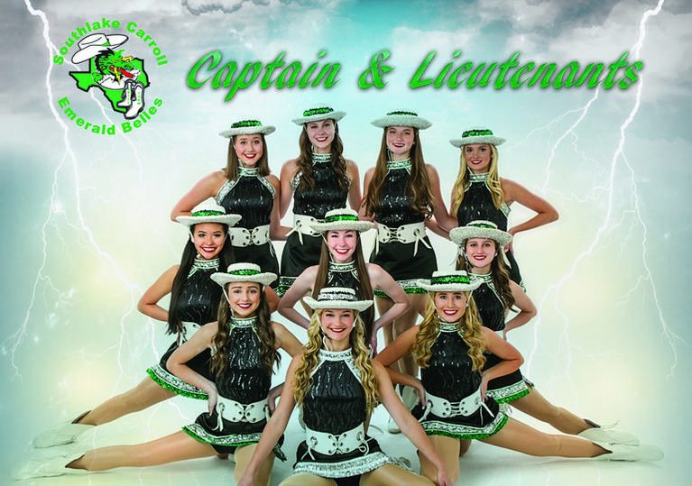 2018 – 2019 Emerald Belles Captain & Lieutenants